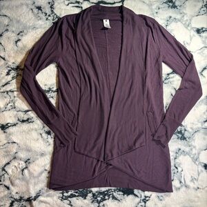 Active Life - Deep Purple Cardigan